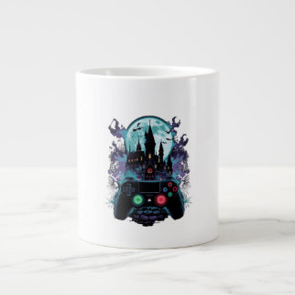 Haunted Castle Horror Gamer Design Mug Grote Koffiekop