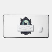 Haunted Cat Mirror Bureaumat (Keyboard & Muis)