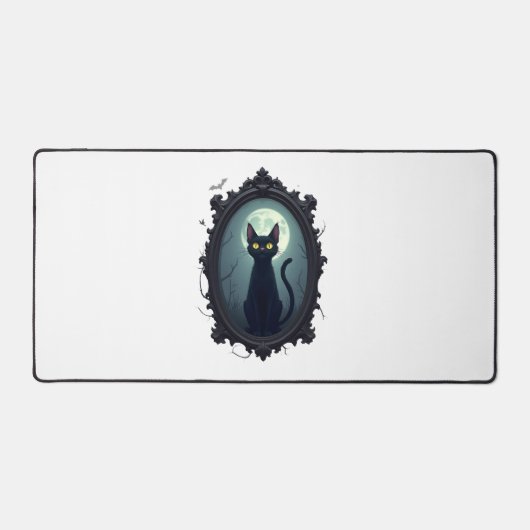 Haunted Cat Mirror Bureaumat (Voorkant)