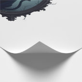 Haunted Cat Mirror Cadeaupapier (Hoek)