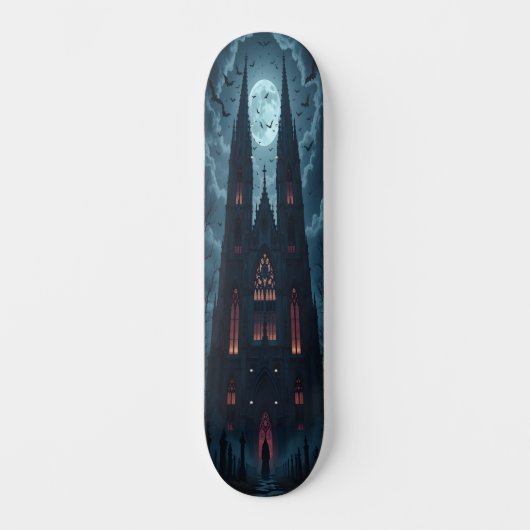 Haunted Cathedral Editie 1 Persoonlijk Skateboard (Voorkant)