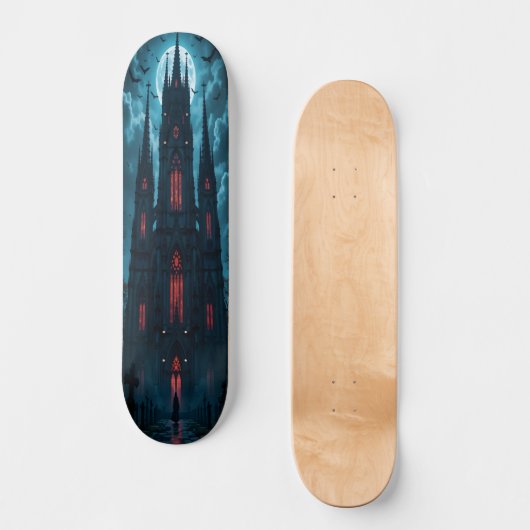 Haunted Cathedral Edition 4 Persoonlijk Skateboard (Voorkant)