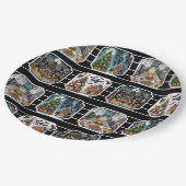 Haunted Christmas Party Borden - set 1 Papieren Bordje (Gekanteld)