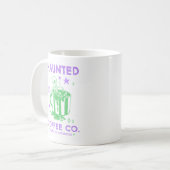 Haunted Coffee Co op maat Koffiemok (Voorkant links)
