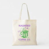 Haunted Coffee Co op maat Tote Bag (Achterkant)