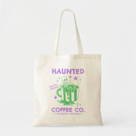 Haunted Coffee Co op maat Tote Bag