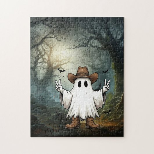 Haunted Cowboy Legpuzzel (Verticaal)
