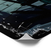 Haunted Doll and Halloween Pumpkin Poster (Hoek)