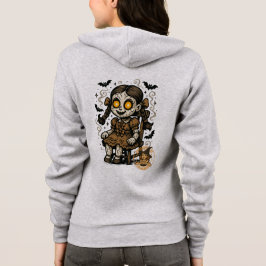 Haunted Doll – Halloween Cartoon Hoodie
