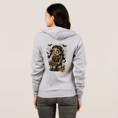 Haunted Doll – Halloween Cartoon Hoodie (Achterkant volledig)
