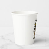 Haunted Doll – Halloween Cartoon Papieren Bekers (Rechts)