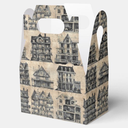 Haunted Dolls House Blauwdruk Bedankdoosjes (Geopend)