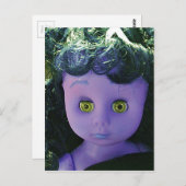Haunted dolly Anna Briefkaart (Voorkant / Achterkant)
