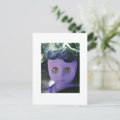 Haunted dolly Anna Briefkaart (Staand voorkant)
