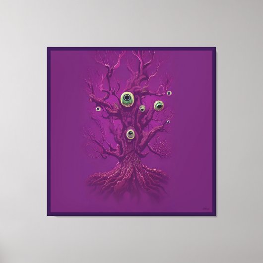 Haunted Dream Tree Canvas Afdruk (Voorkant)