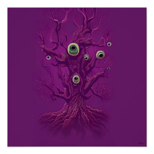 Haunted Dream Tree Perfect Poster (Voorkant)