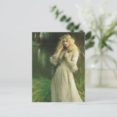 Haunted Eyes Ophelia Briefkaart (Staand voorkant)