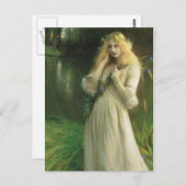 Haunted Eyes Ophelia Briefkaart (Voorkant / Achterkant)