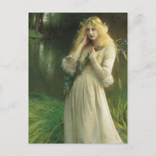 Haunted Eyes Ophelia Briefkaart (Voorkant)
