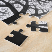 Haunted Forest Difficult Puzzle Legpuzzel (Zijkant)