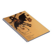 Haunted Forest Dreams Uil Notitieboek voor Hallowe (Rechterzijde)