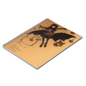 Haunted Forest Dreams Uil Notitieboek voor Hallowe (Linkerzijde)