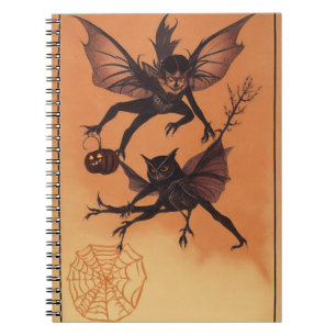 Haunted Forest Dreams Uil Notitieboek voor Hallowe