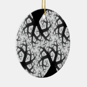 Haunted Forest Gothic Medallion Keramisch Ornament (Rechts)
