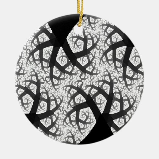 Haunted Forest Gothic Medallion Keramisch Ornament (Voorkant)