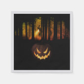 Haunted Forest Halloween Servet (Voorkant)