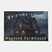 Haunted Framhouse Welkomstmat Deurmat (Voorkant)