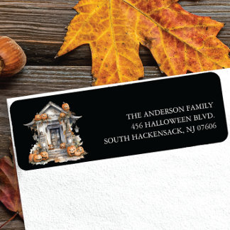 Haunted Front Porch retour adres label