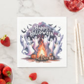 Haunted Fun Ghost Halloween Papier servet (Insitu)