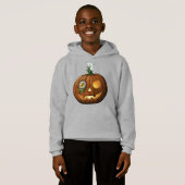 Haunted Ghost & Dripping Eyeball Jack-O-Lantern (Voorkant volledig)