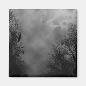 Haunted Gothic Sky Magneet (Voorkant)