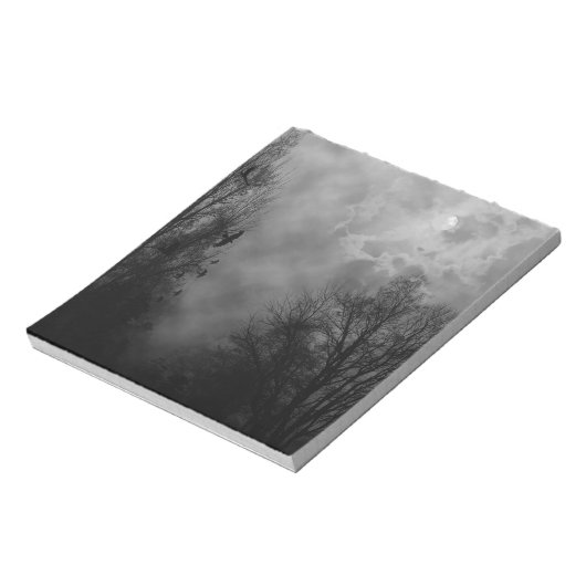 Haunted Gothic Sky Notitieblok (Linkerzijde)