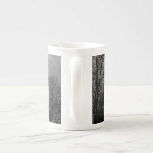 Haunted Gothic Sky Porselein Kop (Achterkant)