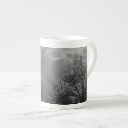 Haunted Gothic Sky Porselein Kop (Voorkant rechts)