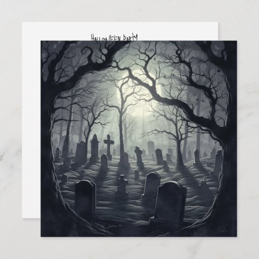 Haunted Graveyard: Eternity's Mist Kaart (Voorkant / Achterkant)
