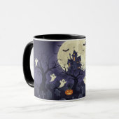 Haunted Graveyard Mug Mok (Voorkant links)