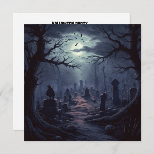 Haunted Graveyard: Necropolis van Twilight Kaart (Voorkant / Achterkant)