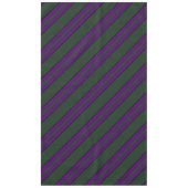 Haunted Green en Paarse met Pin Striped Tafelkleed (Voorkant)