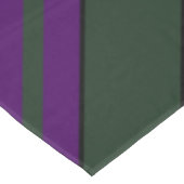 Haunted Green en Paarse met Pin Striped Tafelkleed (Gekanteld)