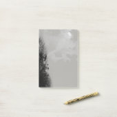 Haunted Grey Sky beroemd gemaakt door Moon & Raven Post-it® Notes (Op bureau)