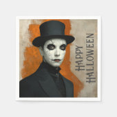 Haunted Halloween Adult Costume Party Servet (Voorkant)