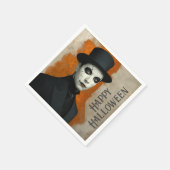 Haunted Halloween Adult Costume Party Servet (Hoek)