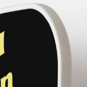 Haunted Halloween Candle Spooky Skull Maple Leaves Pickleball Paddle (Links Detail)