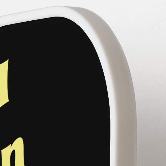 Haunted Halloween Candle Spooky Skull Maple Leaves Pickleball Paddle (Links Detail)