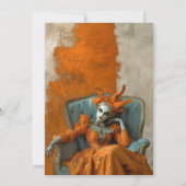  Haunted Halloween Costume Party Kaart (Achterkant)