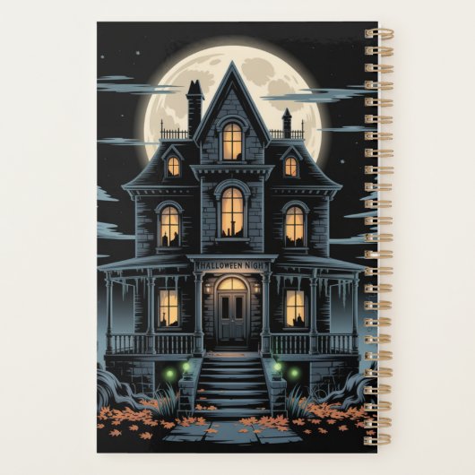 Haunted Halloween House, Ik hou van Halloween, Planner (Achterkant)